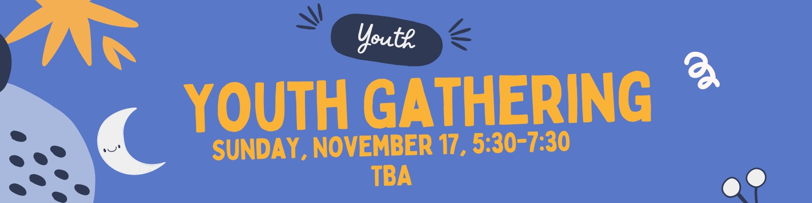 February 18 Youth Gathering Banner