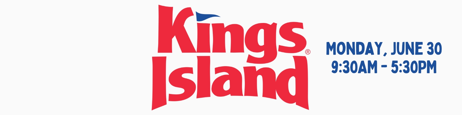 Kings Island Banner February 18 Youth Gathering Banner