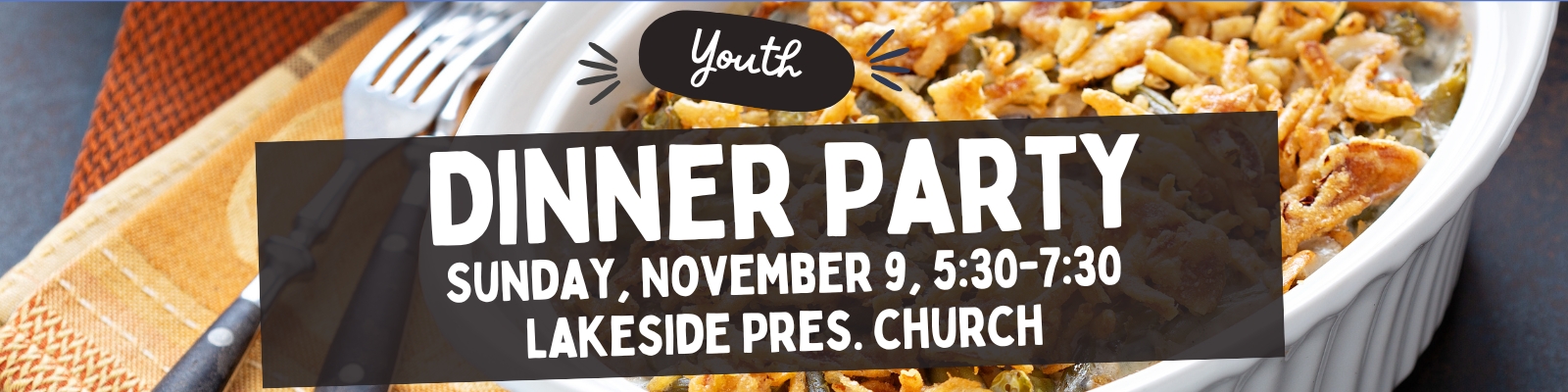 February 18 Youth Gathering Banner