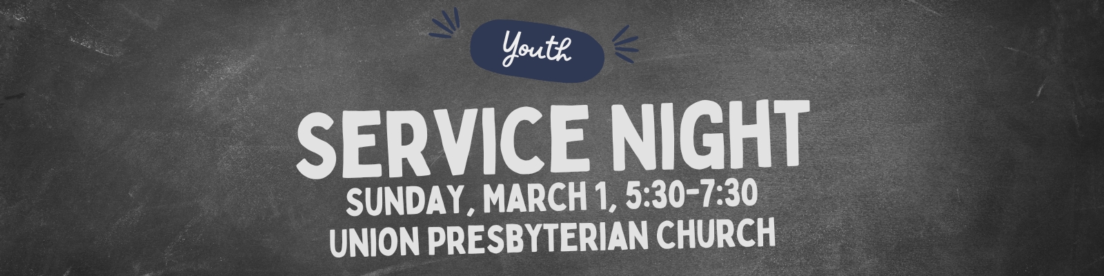 February 18 Youth Gathering Banner