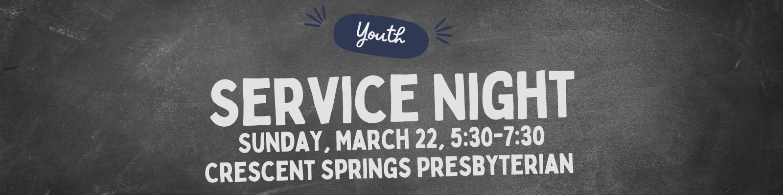 February 18 Youth Gathering Banner