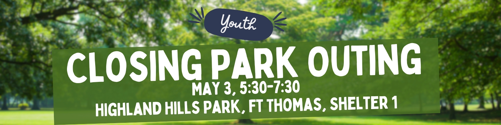 February 18 Youth Gathering Banner