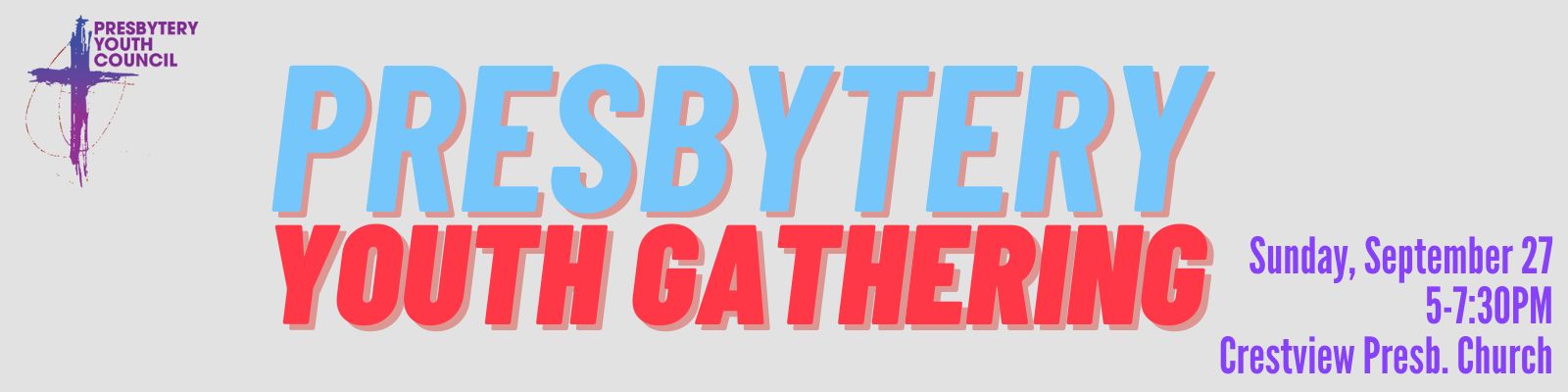 February 18 Youth Gathering Banner